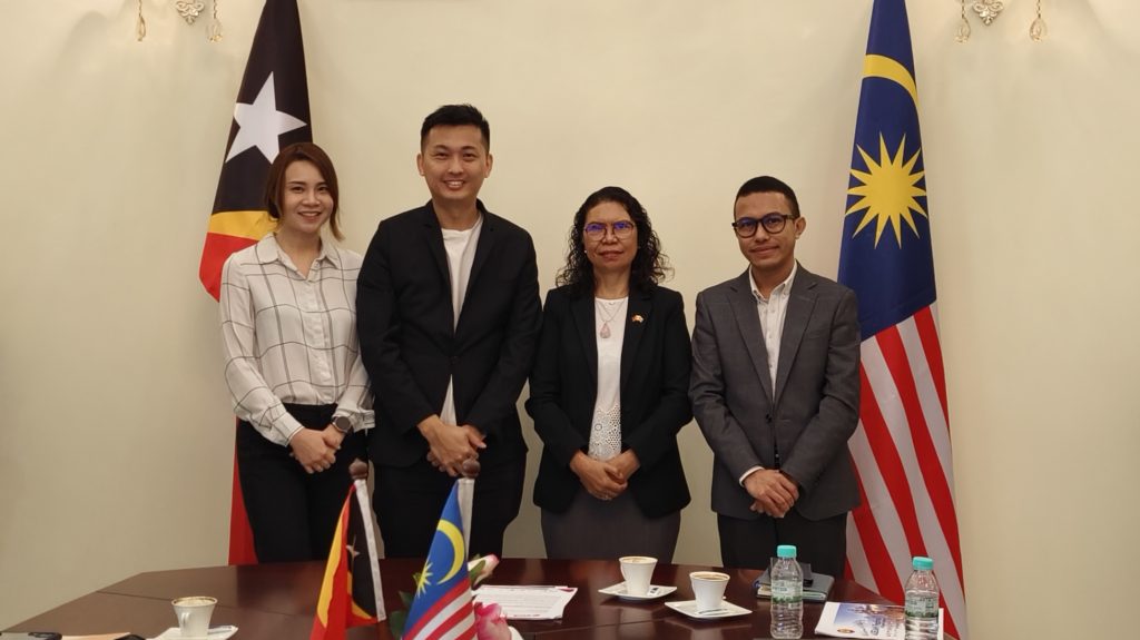 COURTESY VISIT TO AMBASSADOR OF DEMOCRATIC REPUBLIC OF TIMOR-LESTE